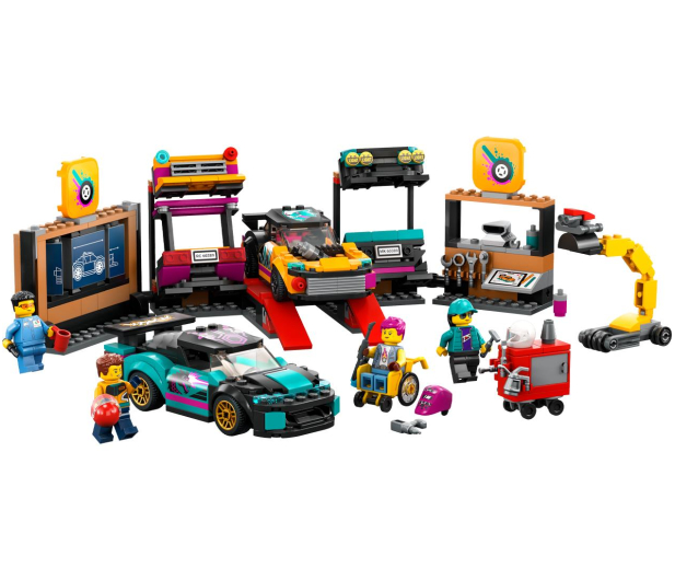 LEGO City 60389 Warsztat tuningowania samochodów - 1091246 - zdjęcie 6